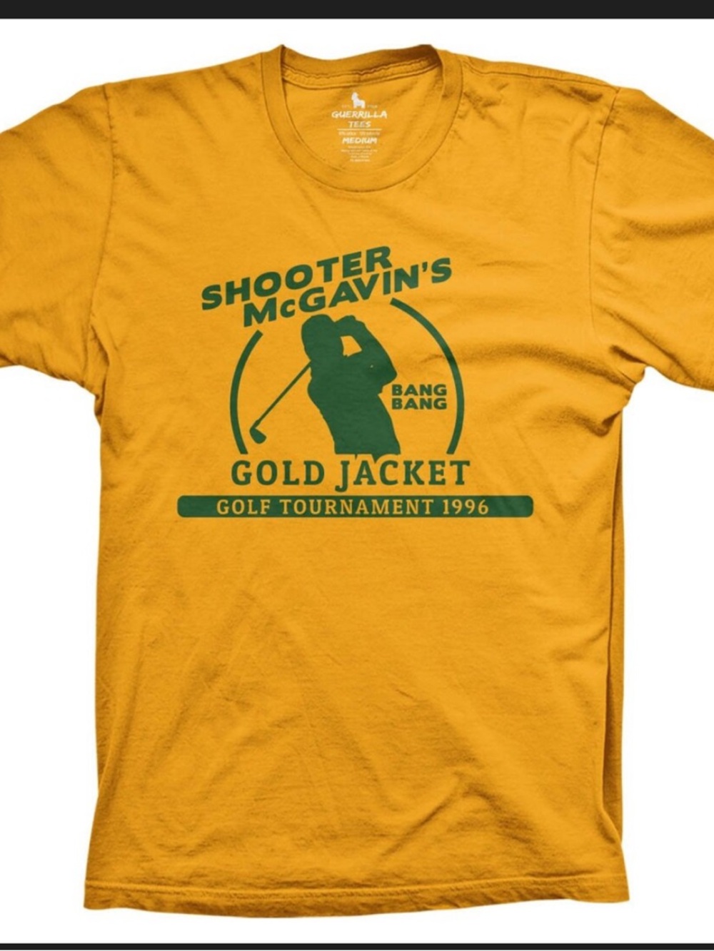 Shooter McGavin's Gold Jacket Graphic Tee